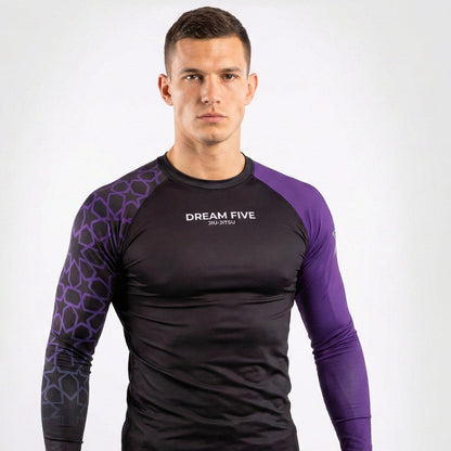 RASHGUARD STAR HOMME VIOLET